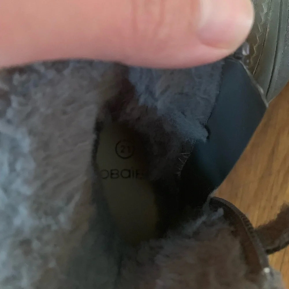 Obaibi - Fake fur boots - Size 21 (US 5.5)